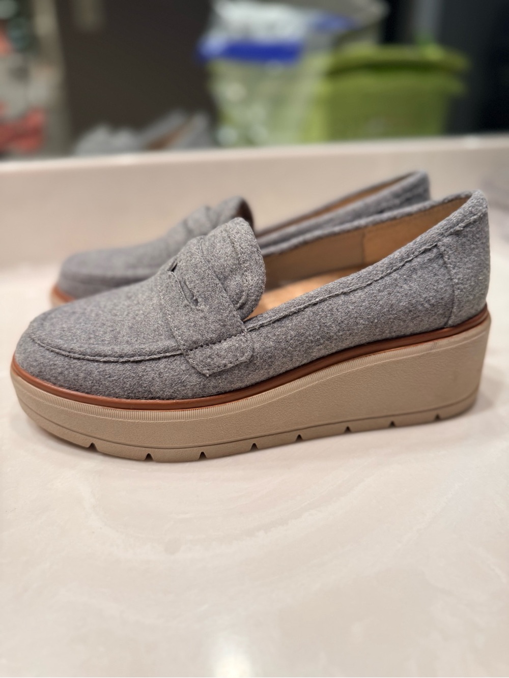 Dr. Scholl's Nice Day Max Wedge Penny Loafers